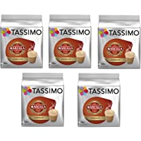 TASSIMO Marcilla Café Cortado - 5 paquetes de 16 cápsulas: Total 80 unidades